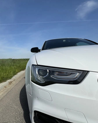 Audi A5 cena 46900 przebieg: 156951, rok produkcji 2015 z Ropczyce małe 352